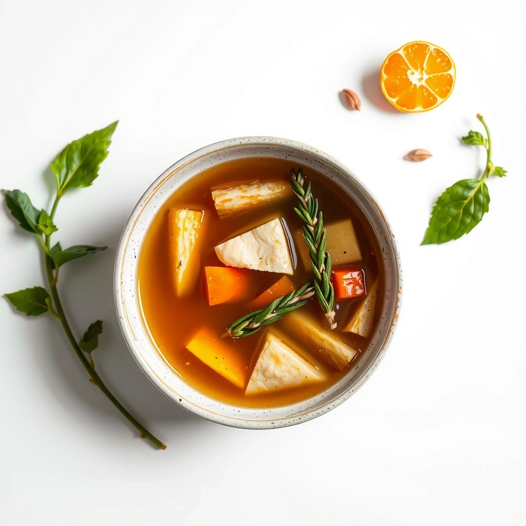 Healing bone broth for nutrients