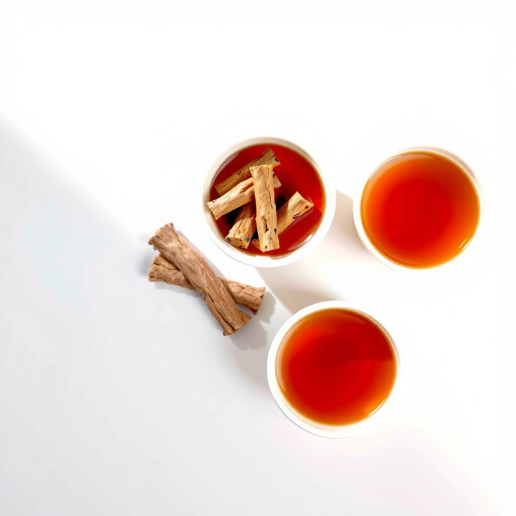 Licorice root tea for stomach healing